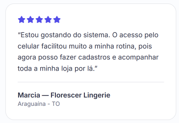 Mensagem de um cliente